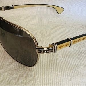 CHROME HEARTS Aviator “The Beast” Sunglasses